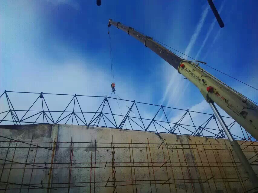 扎兰屯食堂网架结构工程