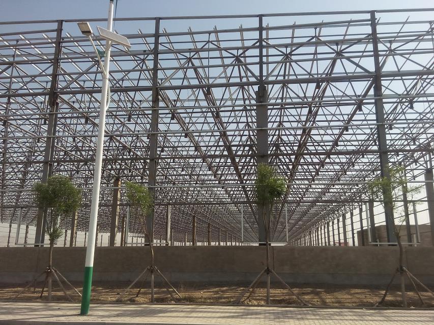扎兰屯汽车工业厂房网架